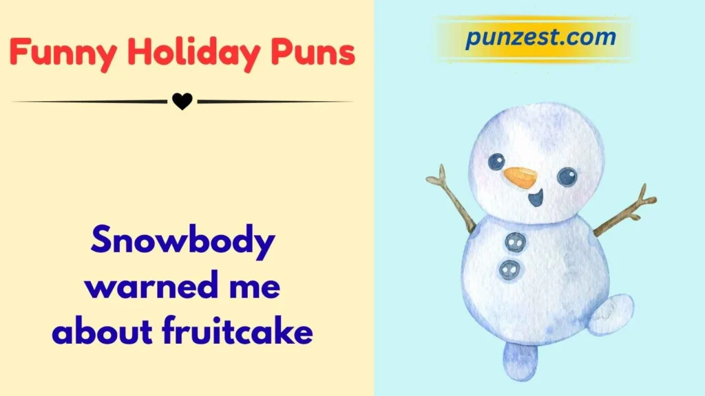 Funny Holiday Puns