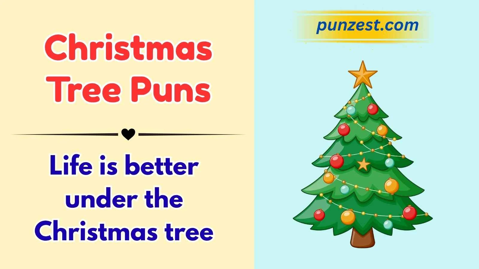 Christmas Tree Puns