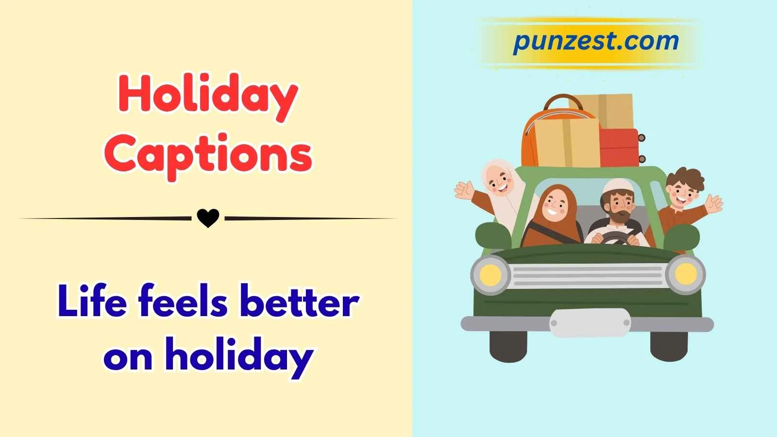 Holiday Captions